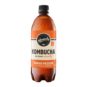 Review of Remedy Kombucha Mango Passion 700ml