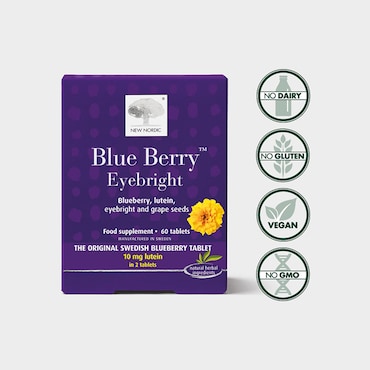 New Nordic Blue Berry Eyebright 60 Tablets image 3