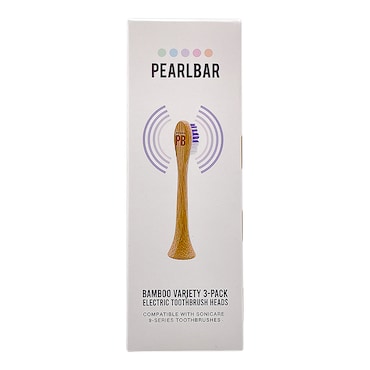 Pearl Bar Bamboo Sonicare 9-Series 3-Pack Electric Toothbrush Heads image 2