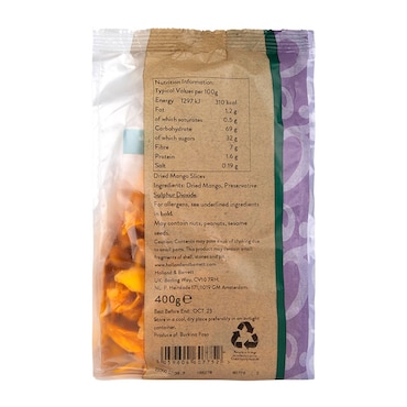 Holland & Barrett NY Sun Dried Mango 400g image 2