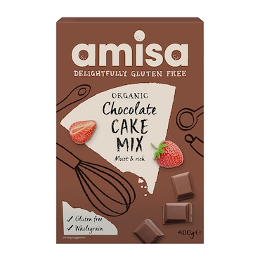 Amisa Gluten Free Chocolate Cake Mix 400g image 1