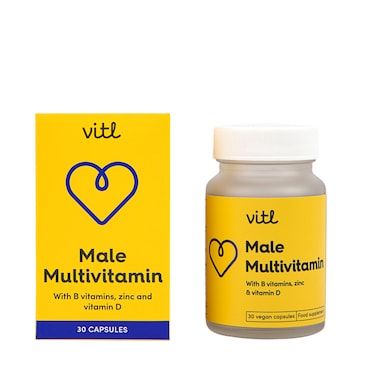 Vitl Male Multivitamin 30 Capsules image 1