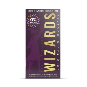 Wizards 0% Sugar Chocolate Original 55g