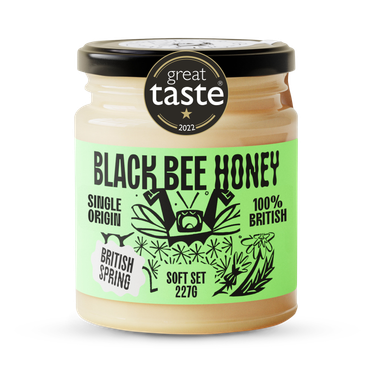 Black Bee British Spring Honey 227g