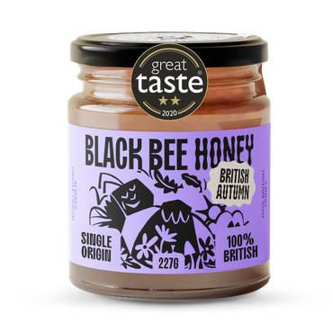 Black Bee British Autumn Honey 227g