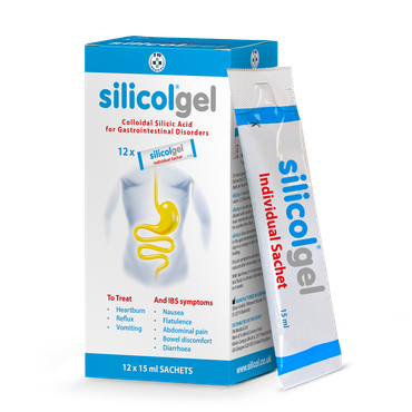 Silicolgel for IBS Symptoms and Gastrointestinal Disorders 12x15ml Sachets