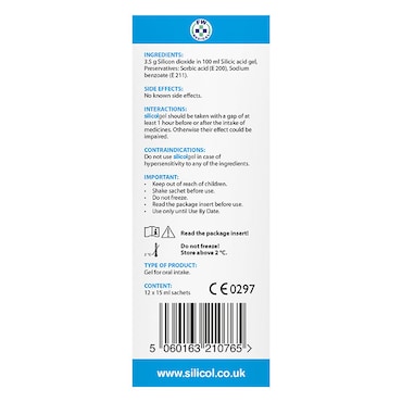 Silicolgel Colloidal Silicic Acid Sachets 12x15ml image 5