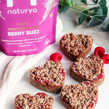 Naturya Overnight Oats Berry Buzz Organic 300g image 3