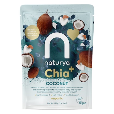 Naturya Chia+ Coconut Organic 175g image 1