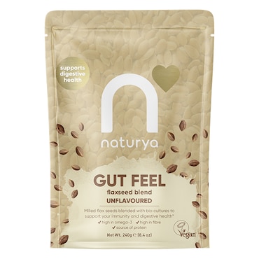 Naturya Gut Feel Flaxseed Blend Unflavoured 240g image 1