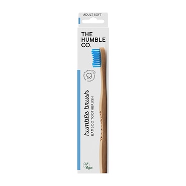 Humble Bamboo Adult Soft Bristle Toothbrush (Blue, Purple, White or Green) image 3