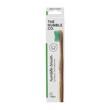 Humble Bamboo Adult Soft Bristle Toothbrush (Blue, Purple, White or Green) image 4