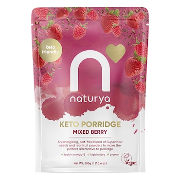 Naturya Keto Porridge Mixed Berry 300g image 1