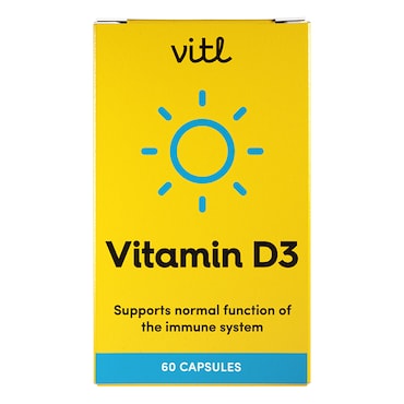 Vitl Vitamin D3 60 Capsules image 2