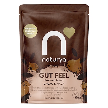 Naturya Gut Feel Flaxseed Blend Cacao & Maca 240g image 1