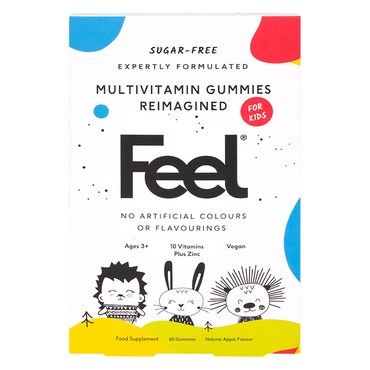 Feel Multivitamin Gummies Kids 60 Chewables