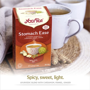 Yogi Tea Organic Stomach Ease 17 Tea Bags image 2