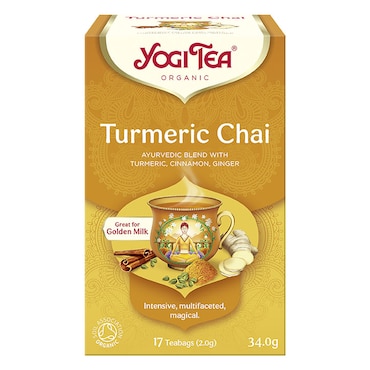 Yogi Tea Turmeric Chai 17 Tea Bags image 1
