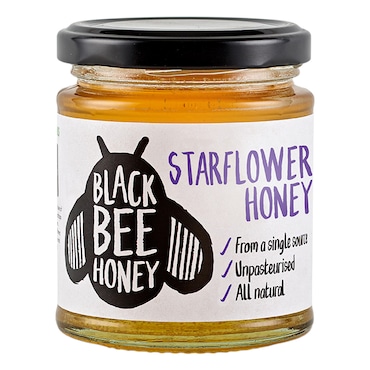 Black Bee Starflower Honey 227g image 1