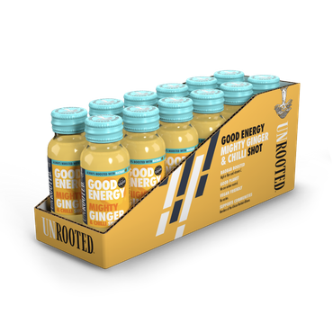 Unrooted Good Energy – Mighty Ginger and Chilli Shot 12x 60ml