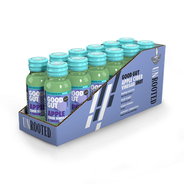 Unrooted Good Gut – Apple Cider Vinegar Shot 12x 60ml