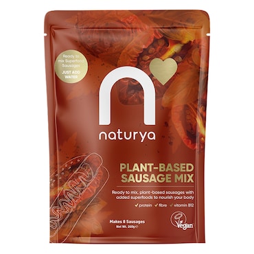 Naturya Plant-Based Sausage Mix 240g image 1