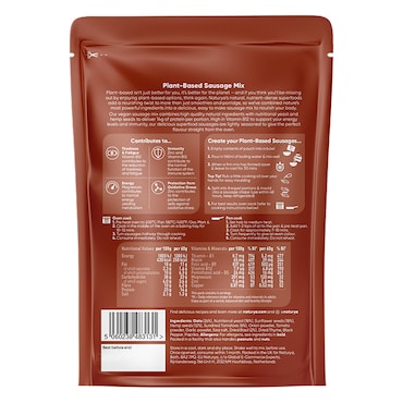 Naturya Plant-Based Sausage Mix 240g image 2