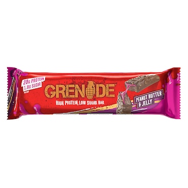 Grenade Peanut Butter & Jelly Protein Bar 60g image 1