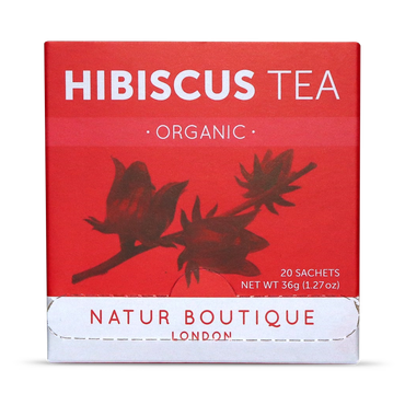 Natur Boutique Organic Hibiscus Tea 20 Sachets