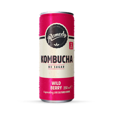 Review of Remedy Kombucha Wild Berry 250ml