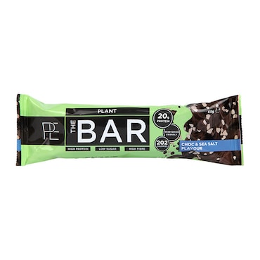 PE Nutrition THE BAR Plant Chocolate & Sea Salt 65g image 1