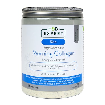 H&B Expert Morning Collagen Unflavoured 330g image 1