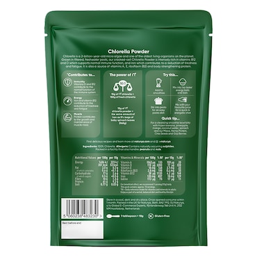 Naturya Chlorella Powder 200g image 2