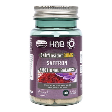 Holland & Barrett Saffron 30mg 30 Capsules image 1