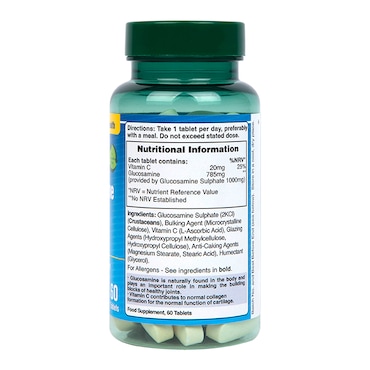 Holland & Barrett Glucosamine Sulphate 1000mg 60 Tablets image 2