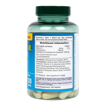 Holland & Barrett Glucosamine Sulphate 1000mg 120 Tablets image 2