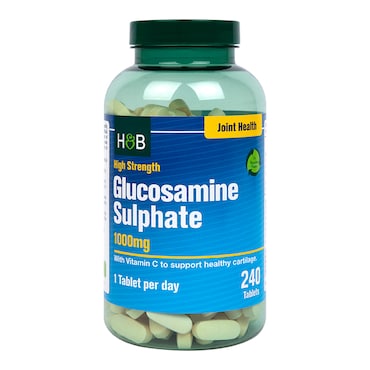 Holland & Barrett Glucosamine Sulphate 1000mg 240 Tablets image 1