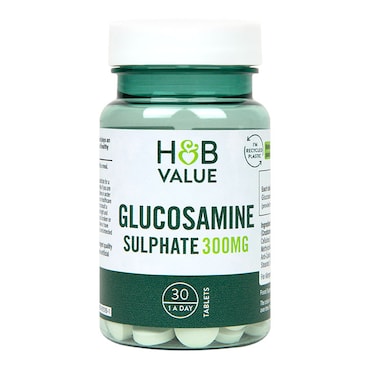 H&B Value Glucosamine Sulphate 300mg 30 Tablets image 1