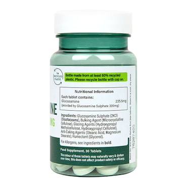 H&B Value Glucosamine Sulphate 300mg 30 Tablets image 3