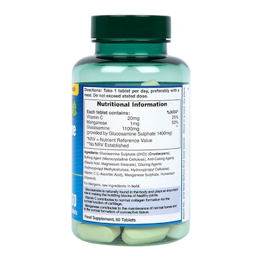 Holland & Barrett Glucosamine Maximum Strength 60 Tablets image 2