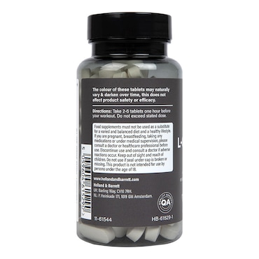 PE Nutrition L-Glutamine 500mg 100 Tablets image 2