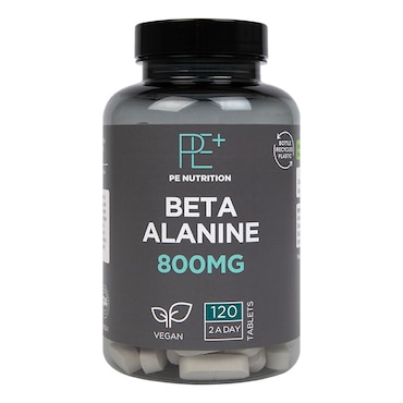 PE Nutrition Beta Alanine 800mg 120 Tablets image 1