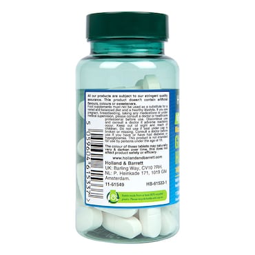 Holland & Barrett Max Strength Vegan Glucosamine HCI 1400mg 60 Tablets image 2
