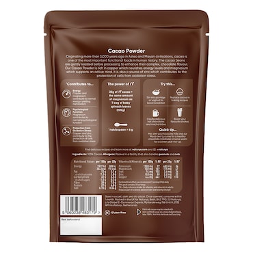 Naturya Fairtrade Cacao Powder 250g image 2