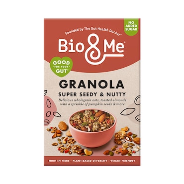 Bio & Me Super Seedy & Nutty Gut-Loving Granola 360g image 1