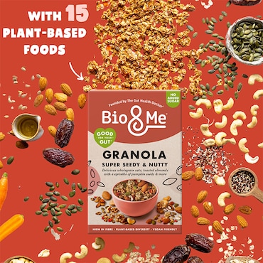 Bio & Me Super Seedy & Nutty Gut-Loving Granola 360g image 4