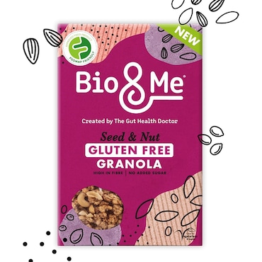 Bio & Me Gluten Free Seed & Nut Gut-Loving Granola 350g image 2