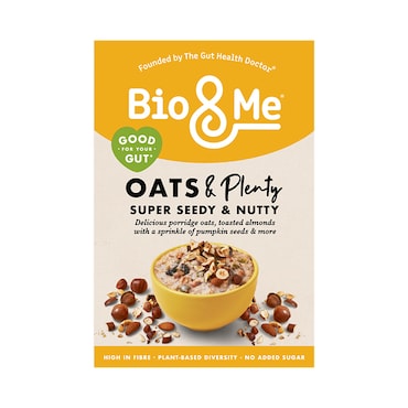 Bio & Me Oats & Plenty Super Seedy & Nutty Gut-Loving Porridge 400g image 1