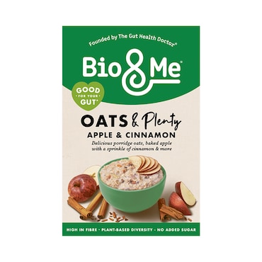 Bio & Me Oats & Plenty Apple & Cinnamon Gut-Loving Porridge 400g image 1