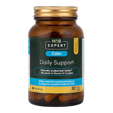 H&B Expert Calm Daily Support Saffron 30 Capsules image 1